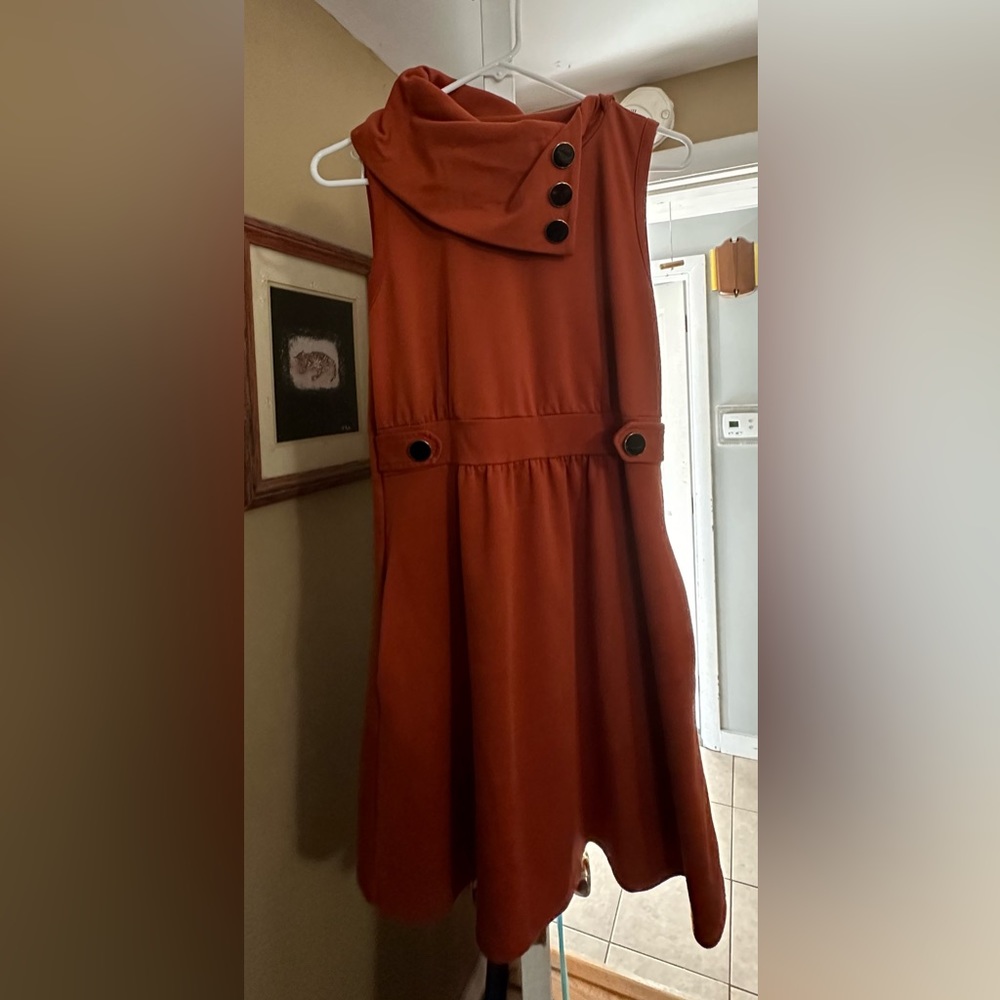 Cute little rust orange dress